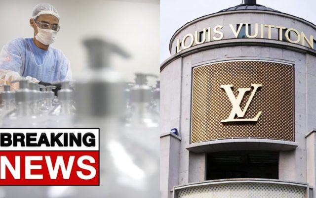 Louis Vuitton Puts Perfume Factories to Work Making Hand Sanitizer for French Hospitals