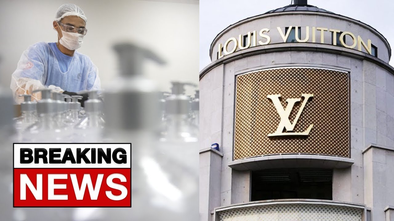 Louis Vuitton Puts Perfume Factories to Work Making Hand Sanitizer for French Hospitals | 98.7 ...