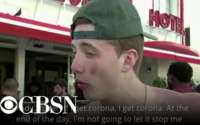 Spring Break Partier Apologizes for “If I Get Corona, I Get Corona” Comment
