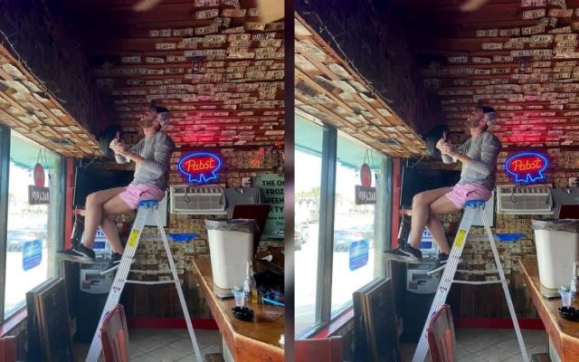 Bar Owner Removes $3,714 in Dollar Bills From Walls, Gives Money to Laid-Off Employees