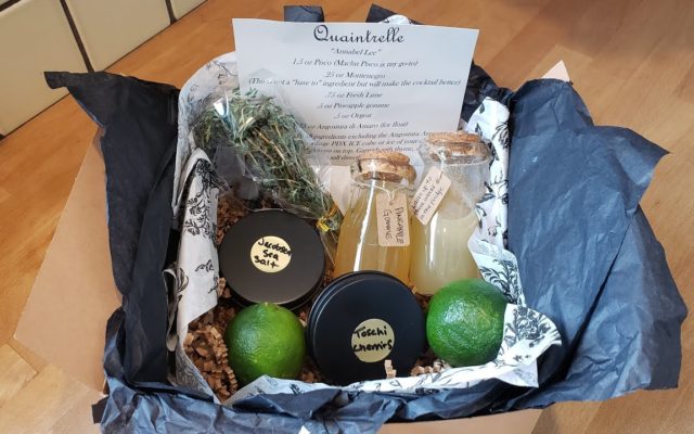 Make a fancy cocktail at home with Quaintrelle’s new DIY kit