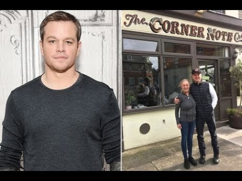 Seaside Irish Town “Adopts” Stranded Matt Damon as He Quarantines There
