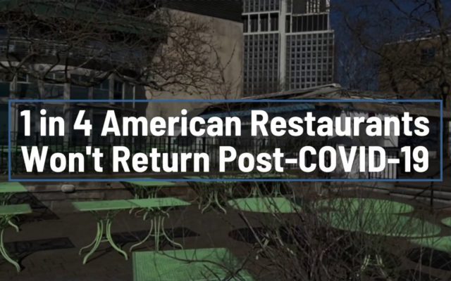 Your Favorite Restaurant May Be Closing