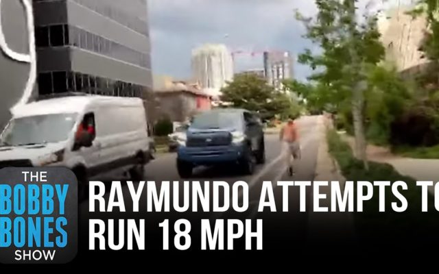 Raymundo Attempts To Run 18 MPH For Challenge