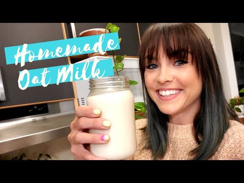 How to be super Portland and make your own oat milk