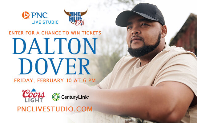 Enter to win seats to see Dalton Dover in the PNC Live Studio 2/10 @ 6PM