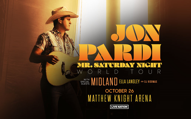 Win tickets to see Jon Pardi on 10/26