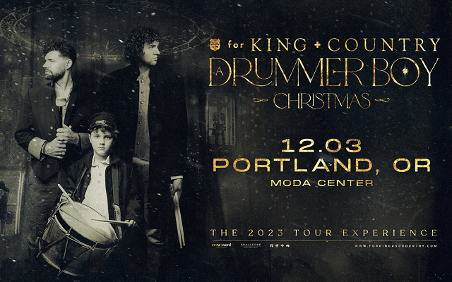 <h1 class="tribe-events-single-event-title">KING + COUNTRY: A Drummer Boy Christmas</h1>