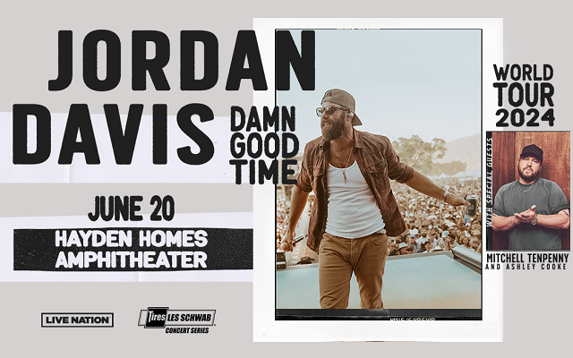 Win tickets to see Jordan Davis on 6/20